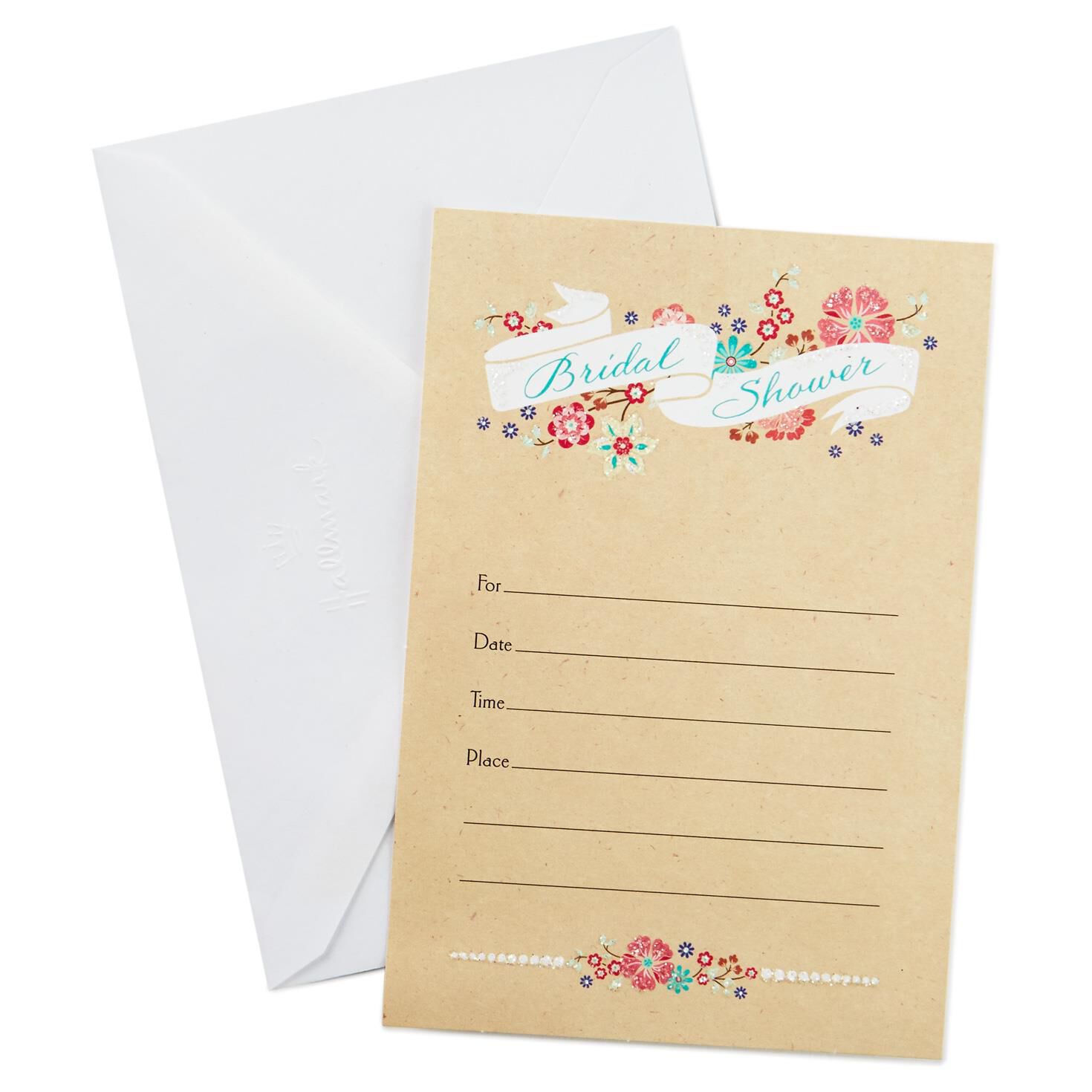 bridal shower invitations hallmark Floral Bridal Shower Invitations Pack of 10 root 599NCW8882_NCW8882_1470_1_Source_Image?sfrm=jpg bridal shower invitations hallmark,Boxed Bridal Shower Invitations
